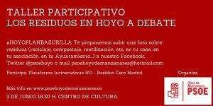 RESIDUOS EN HOYO A DEBATE TW CON PLATAFORMA